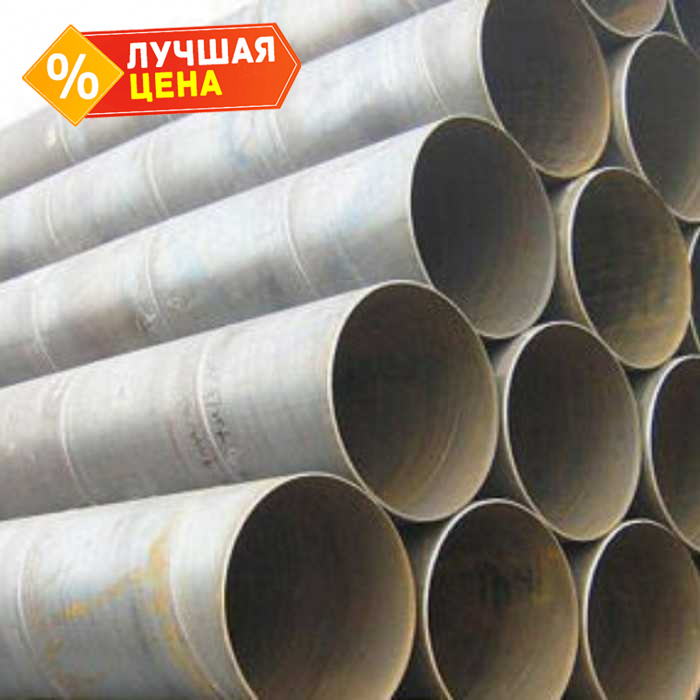 Труба стальная круглая электросварная 377х6 мм 12 м